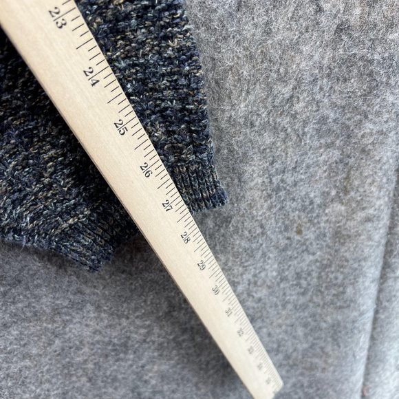 Fieldmaster Sweater Men Large Gray Pullover Sweatshirt USA Knitted Heather - Picture 8 of 11